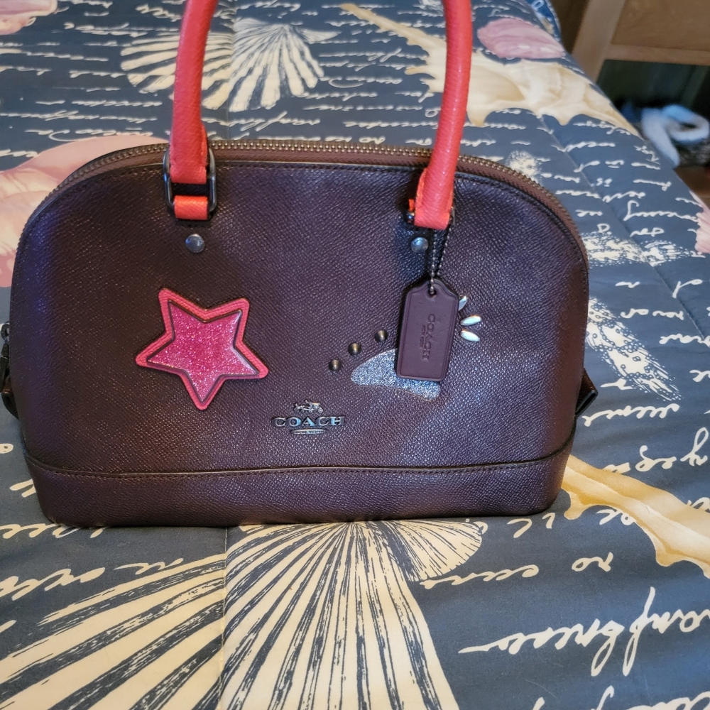 Coach star purse